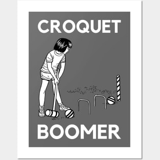 Croquet Boomer Posters and Art